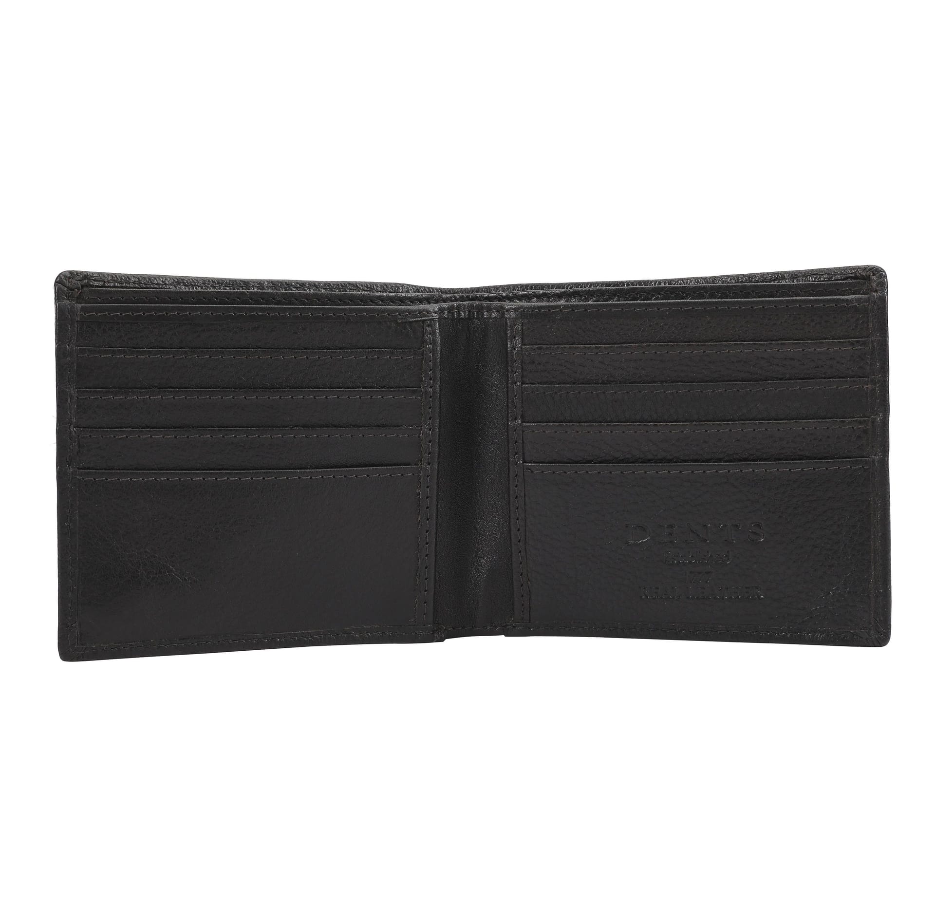 Dents Dents Men's Man Leathler Wallet in Black - 4