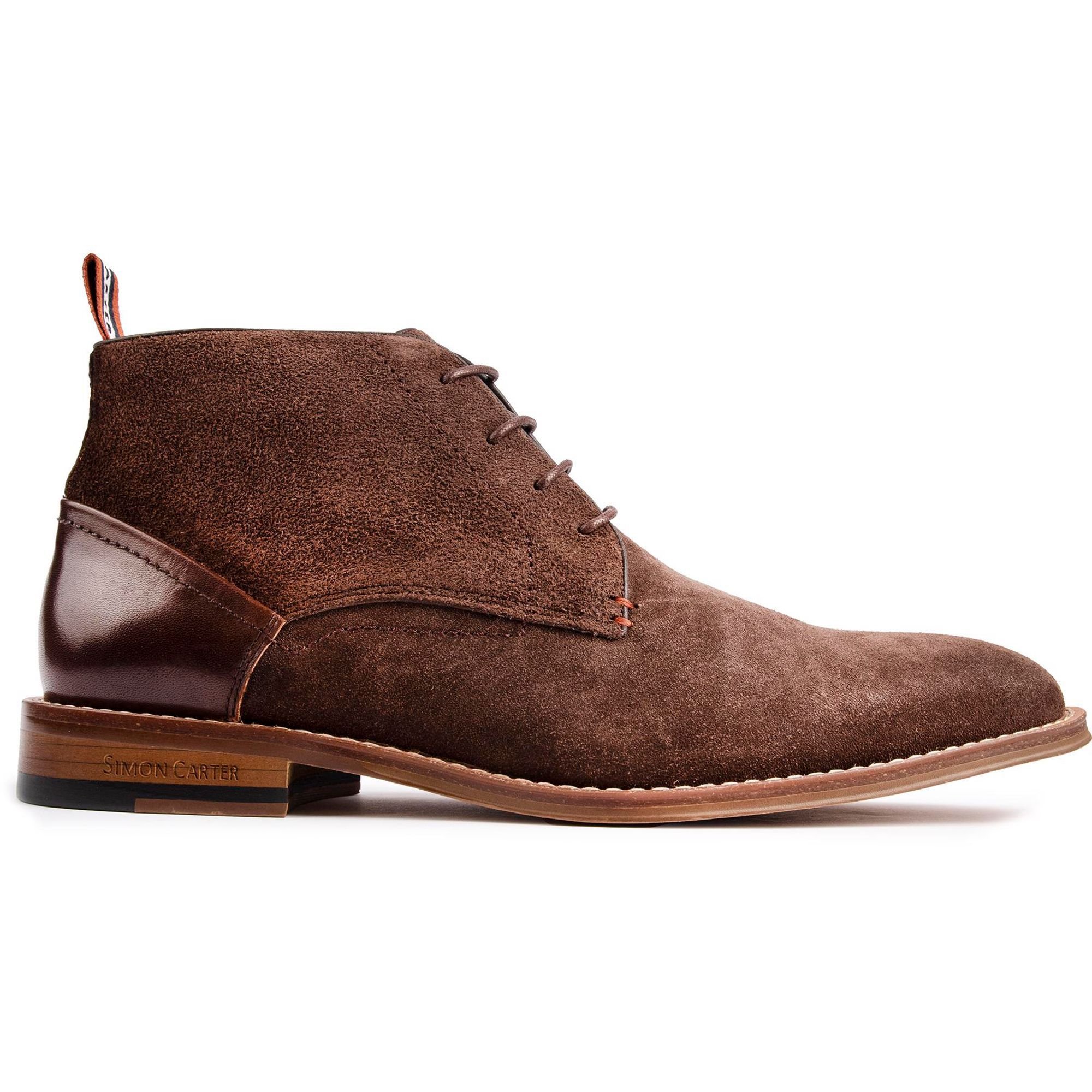 Simon Carter SIMON CARTER Men's Byrd 2 Chukka Boots in Brown - 2