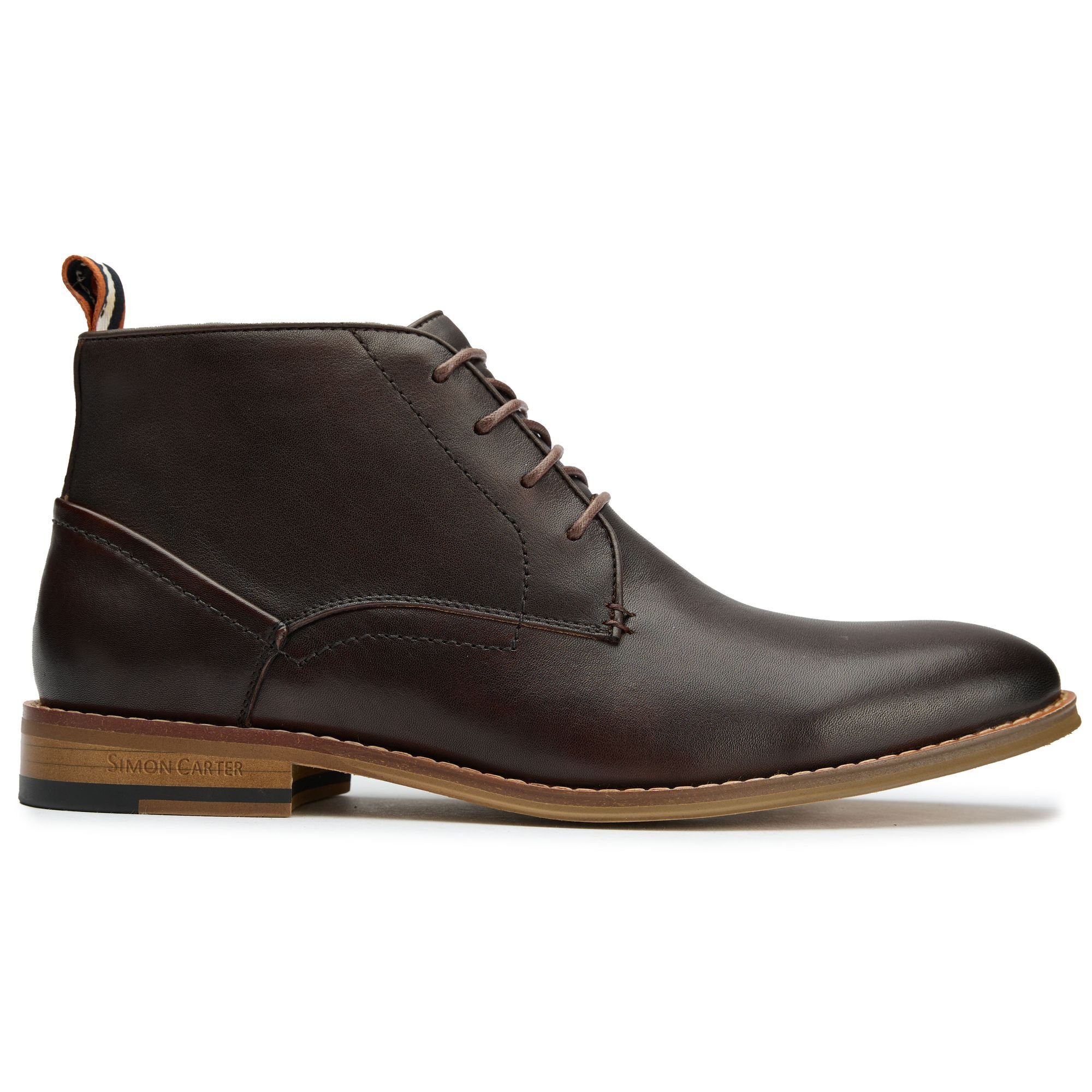 Simon Carter SIMON CARTER Men's Byrd 2 Chukka Boots in Brown - 3