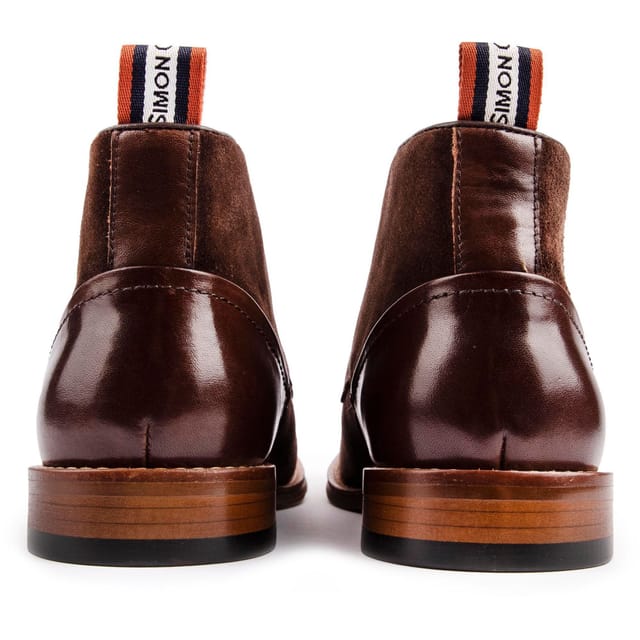 Simon Carter SIMON CARTER Men's Byrd 2 Chukka Boots in Brown - 3