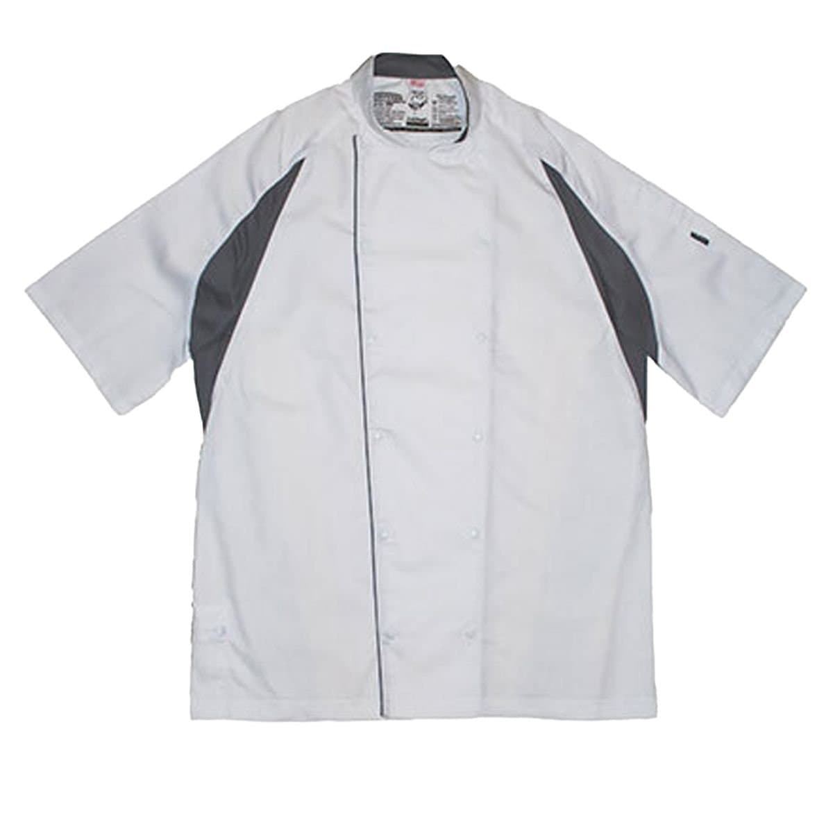 Le Chef Le Chef Men's Staycool Raglan Chef Jacket in White
