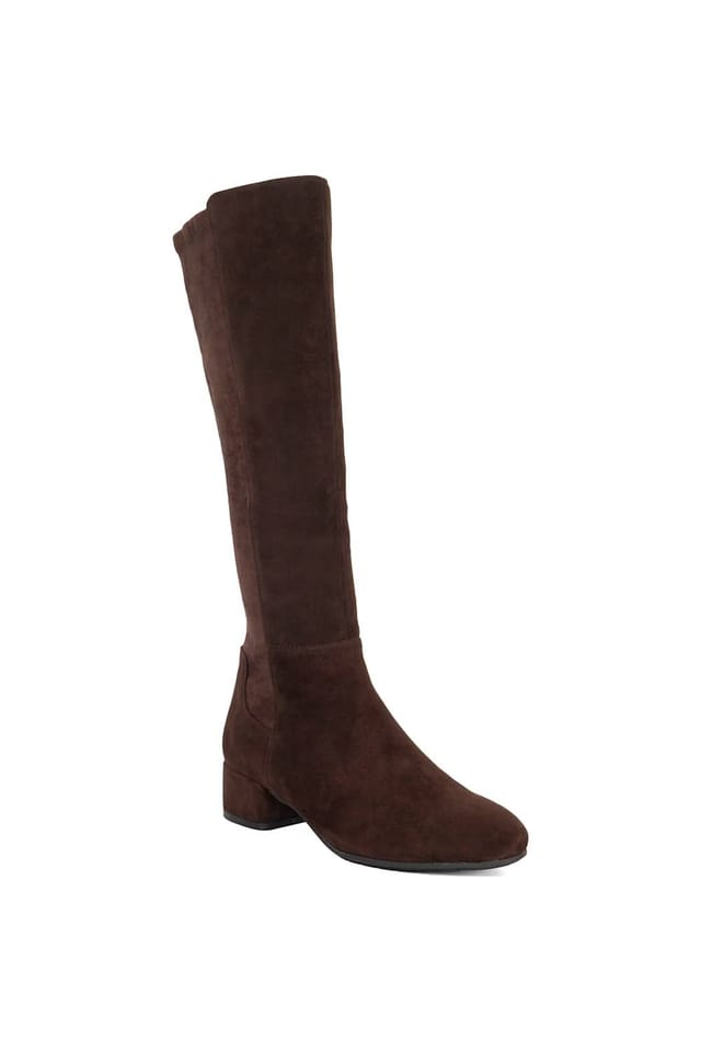 Dune London Dune London Women's 'Tayla' Suede Knee High Boots in Brown - 2