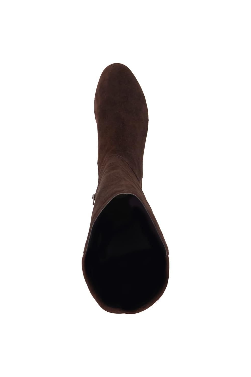 Dune London Dune London Women's 'Tayla' Suede Knee High Boots in Brown - 4