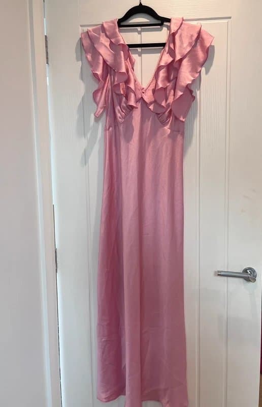 New Look New look pastel pink satin dress