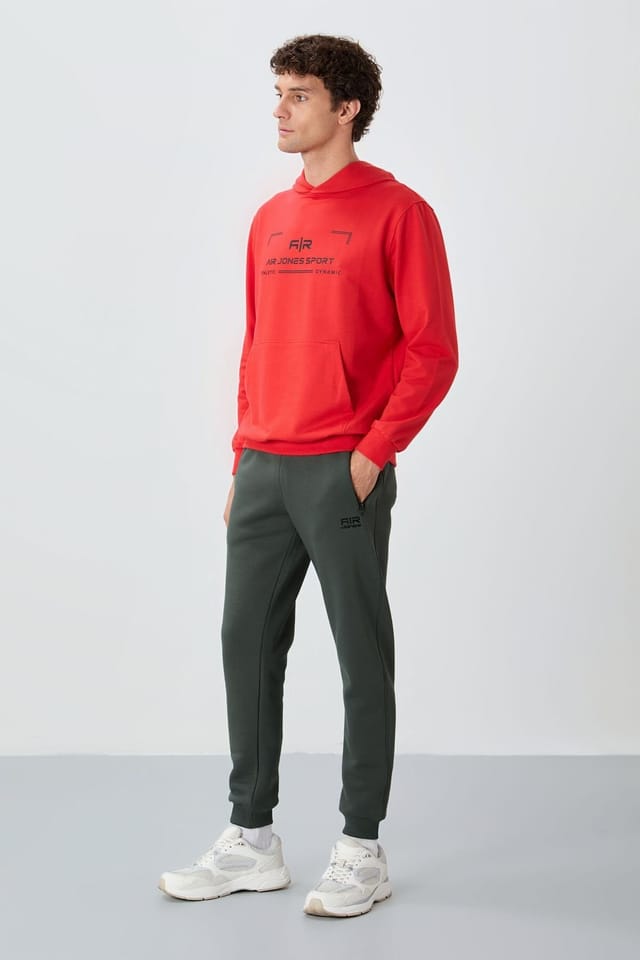 Tommy Life Tommy Life Men's Jogger Sweatpants in Dark Grey - 2