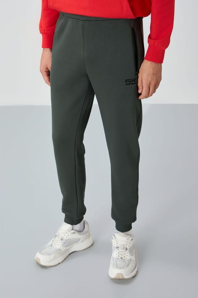 Tommy Life Tommy Life Men's Jogger Sweatpants in Dark Grey - 3