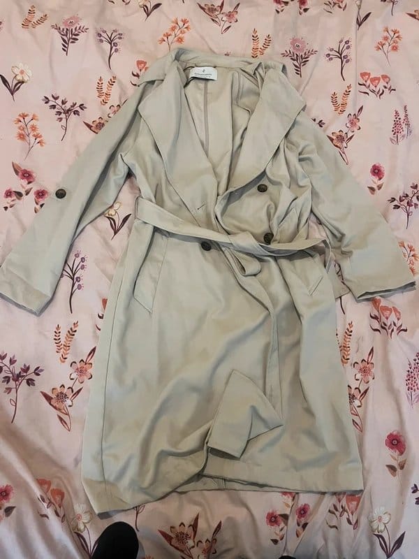 Stradivarius Beige Trench Coat