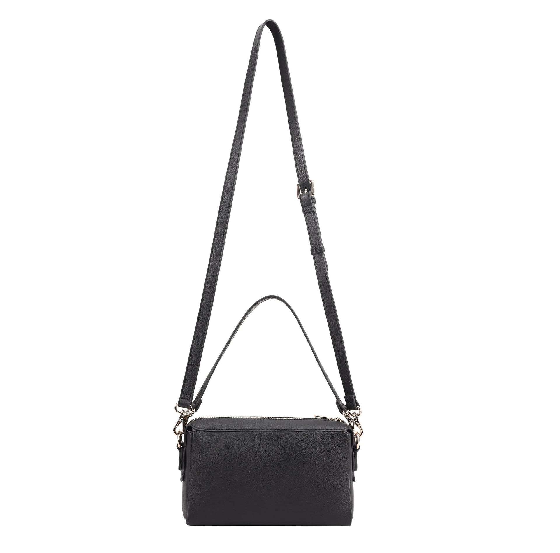 Paul Costelloe Paul Costelloe Women's Hazel Leather Multi Way Bag in Jet Black - 4