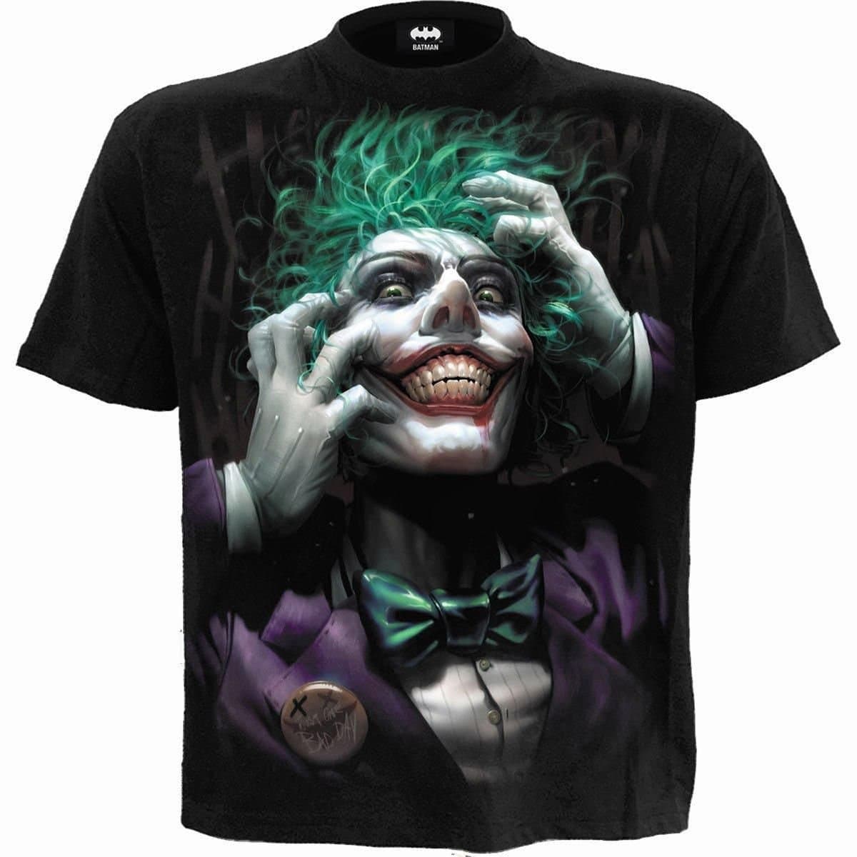 Spiral Spiral Men's JOKER - FREAK - T-Shirt Black