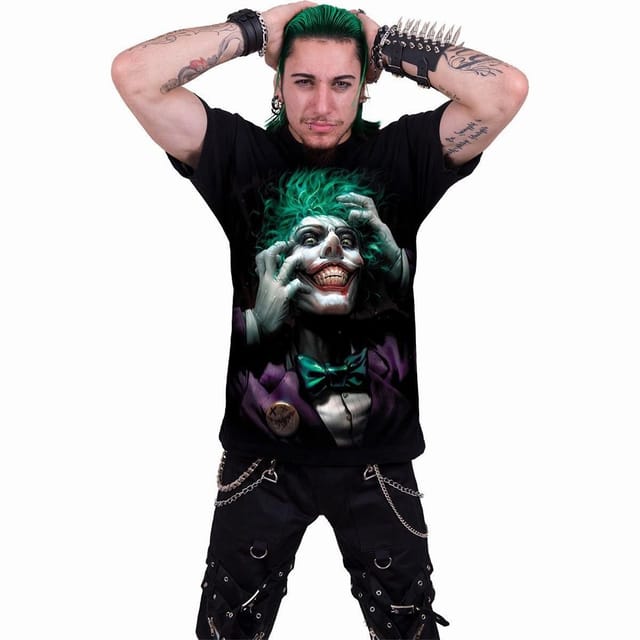 Spiral Spiral Men's JOKER - FREAK - T-Shirt Black - 3