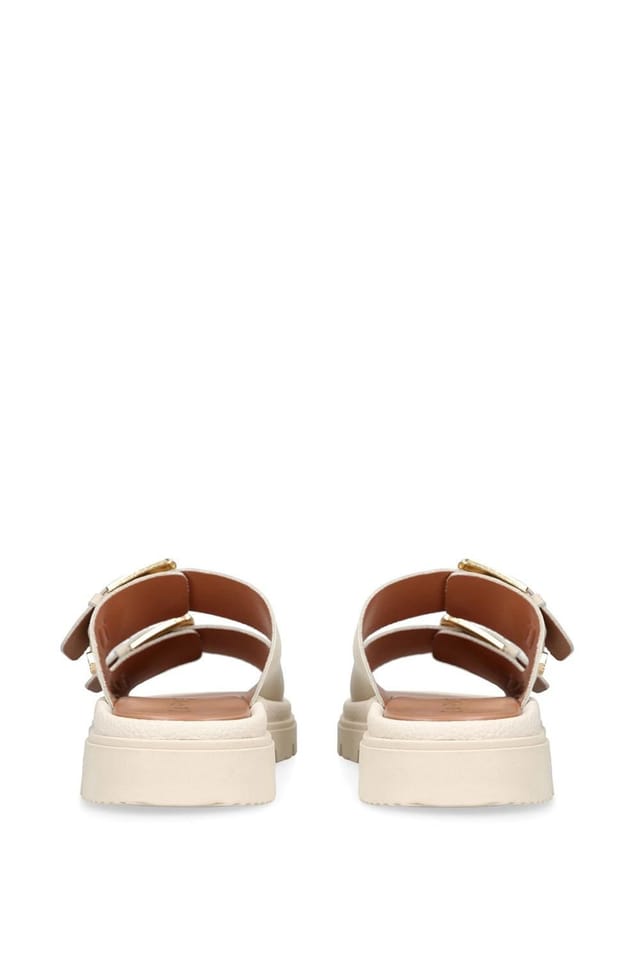 Carvela Carvela Women's 'Pavilion' Leather Sandals in Cream - 3