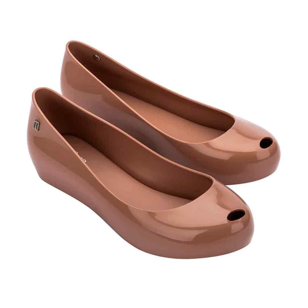 Melissa Shoes Melissa Shoes Women's Ultragirl Basic II Flats in Brown - 4