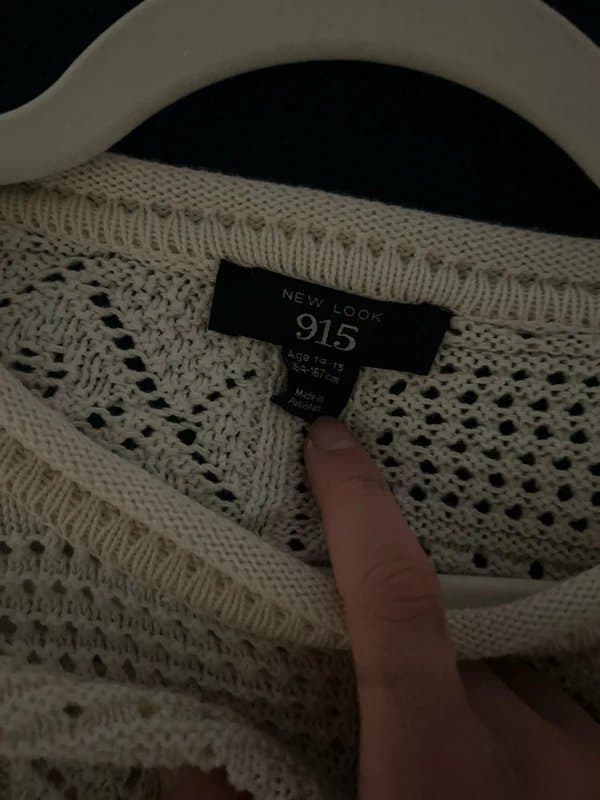 New Look Crochet summer jumper