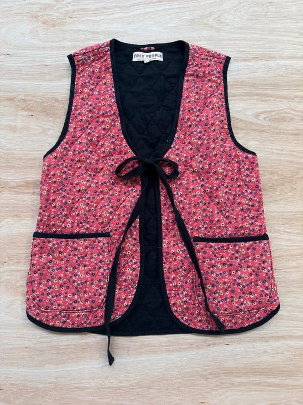 Free People Free People XS UK 6-8 Claudine Vest - 1