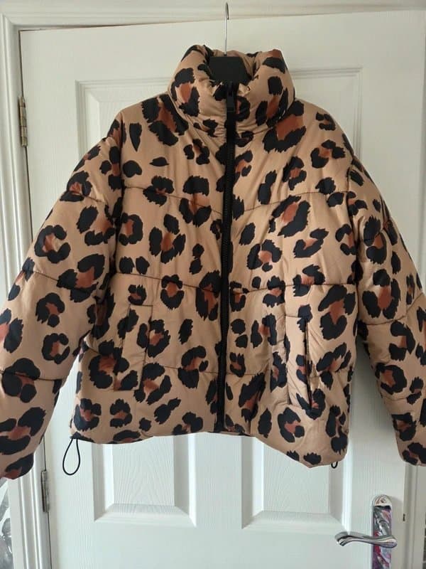 New Look New look leopard puffer