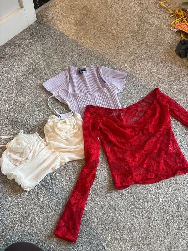 Bershka party tops