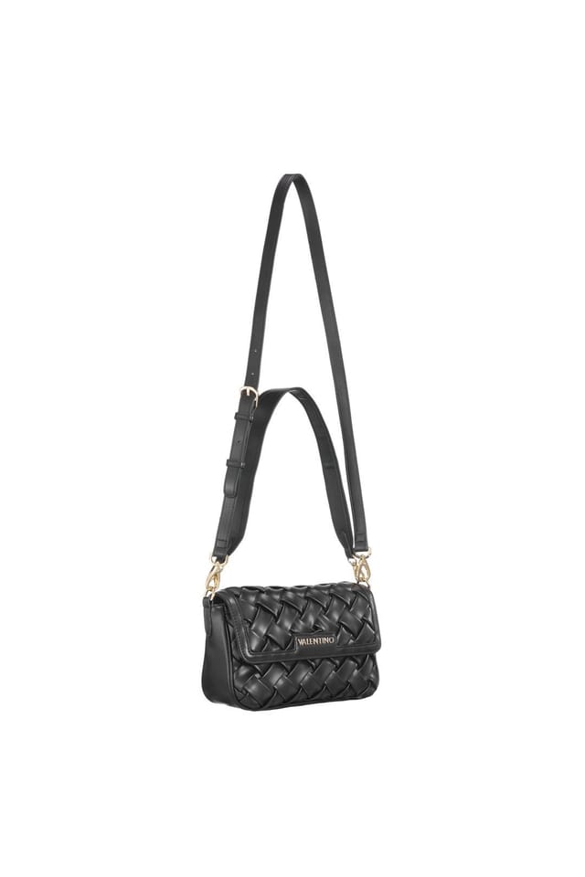 Valentino Valentino Women's Ennis Weave Shoulder Bag Black - 2