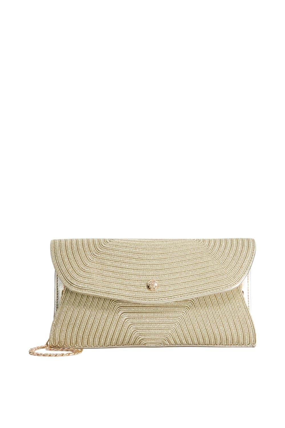 Dune London Dune London Gold Metallics Clutch Bag