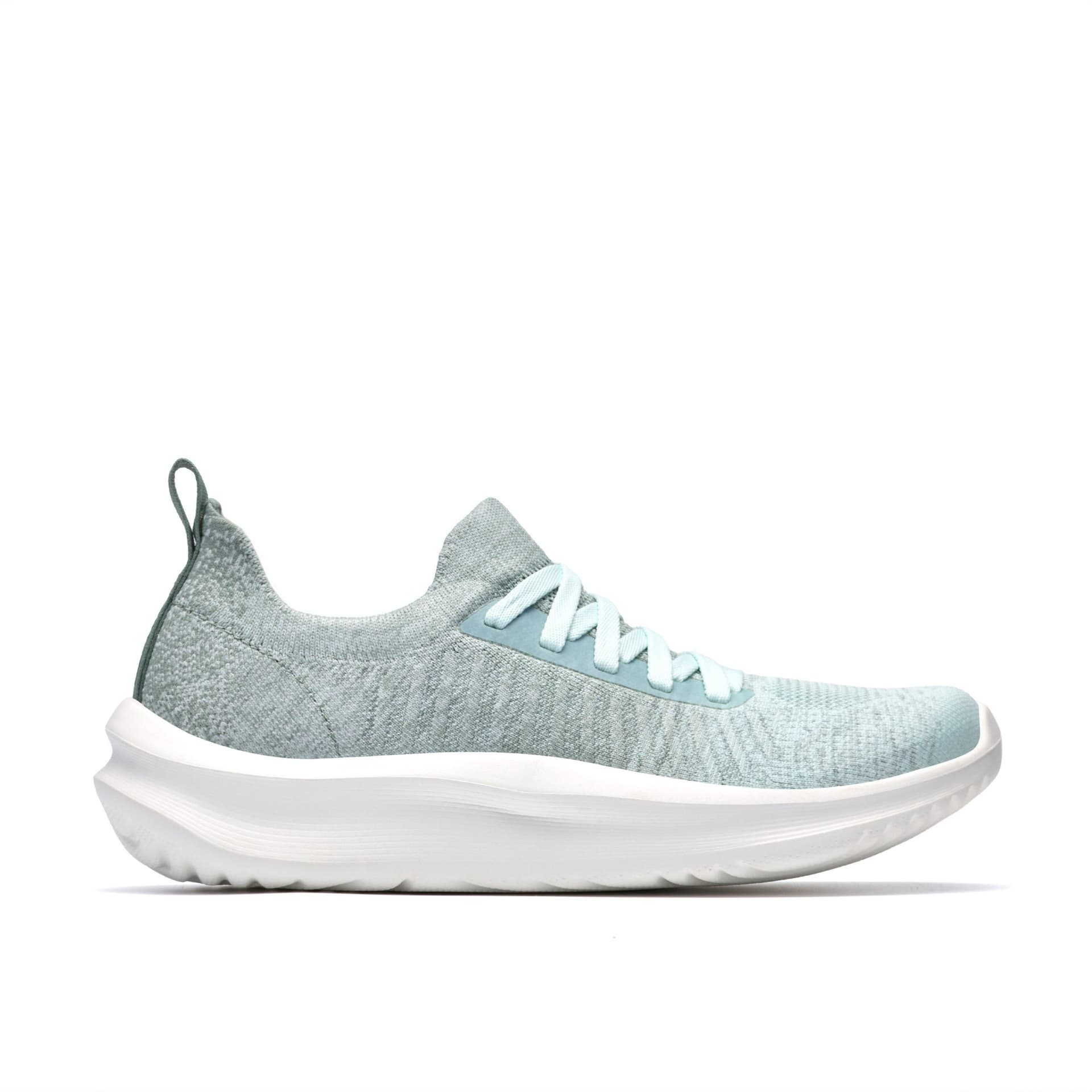 Clarks Clarks Women's Solevana Lace Seafoam Green Trainers