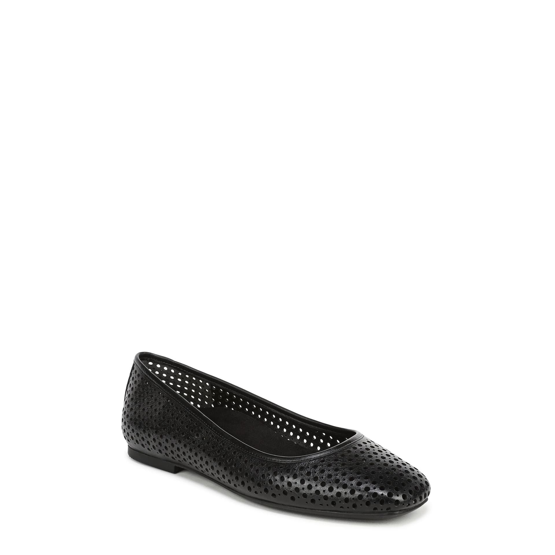 Vionic Vionic Women's Orinda Perf Ballerina shoe in Black