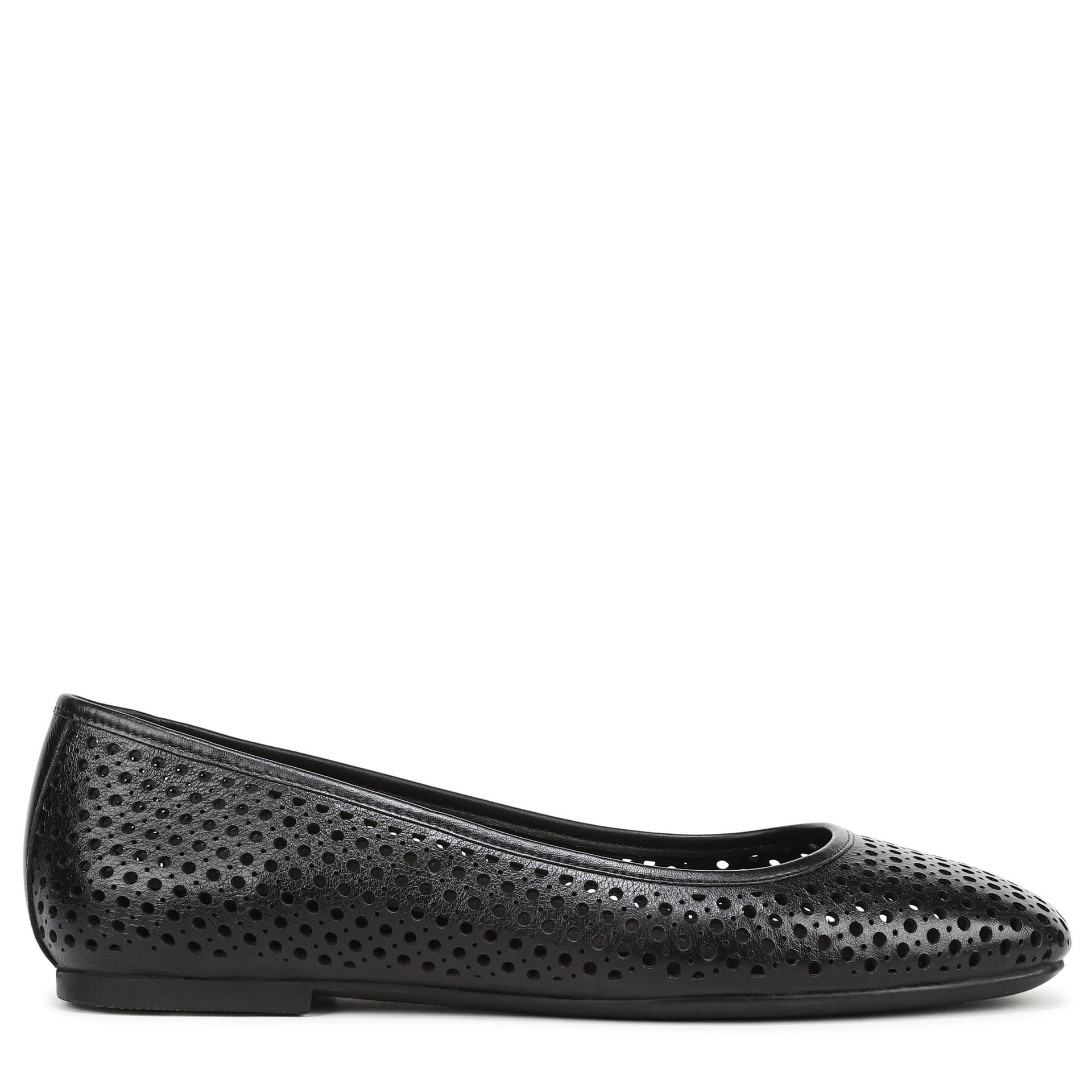 Vionic Vionic Women's Orinda Perf Ballerina shoe in Black - 4