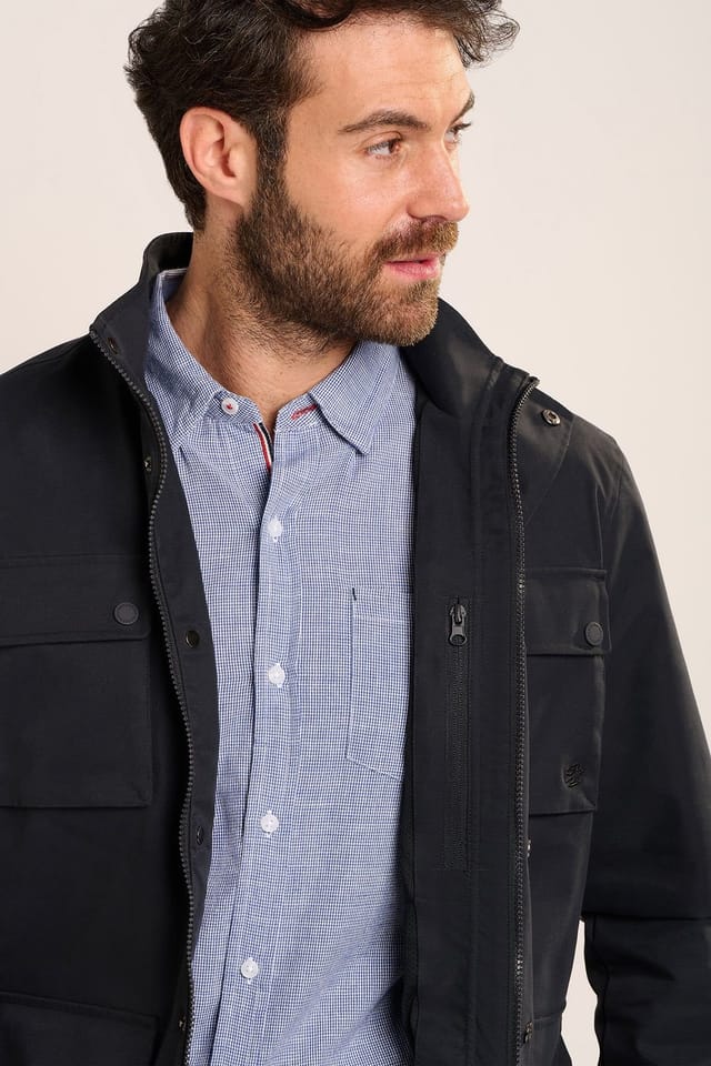 Brakeburn Brakeburn Men's BALLITORE FIELD JACKET in Charcoal - 3