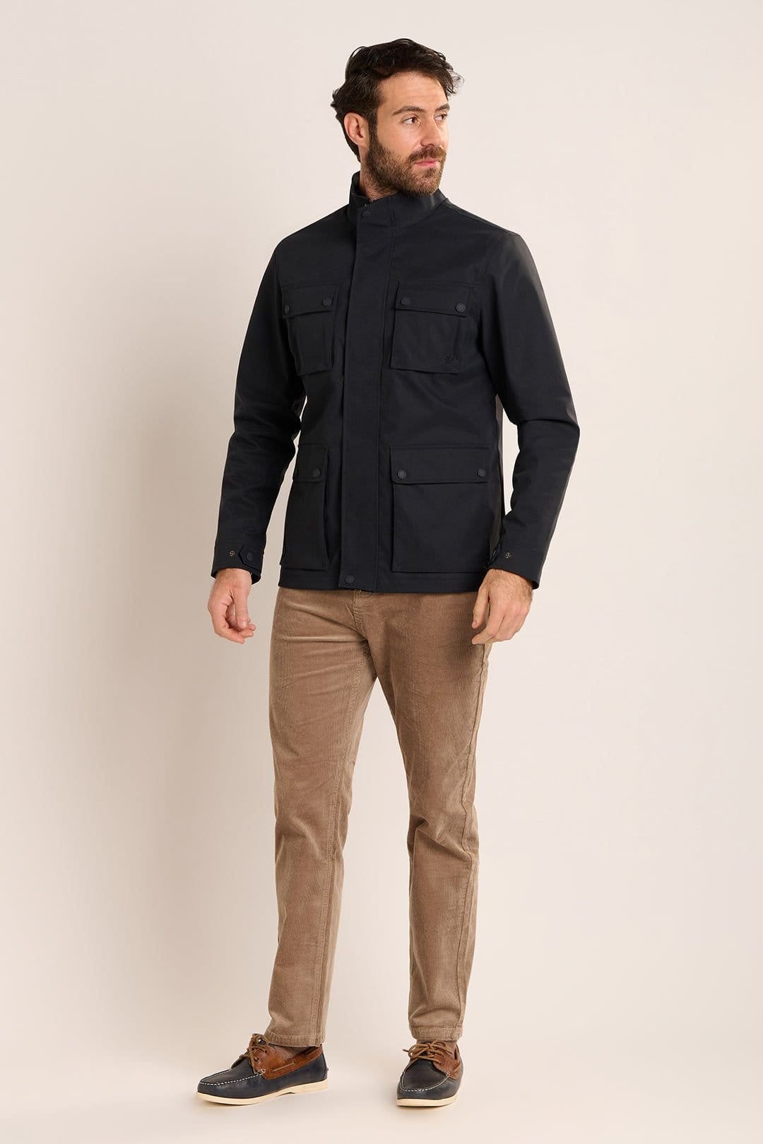 Brakeburn Brakeburn Men's BALLITORE FIELD JACKET in Charcoal - 4