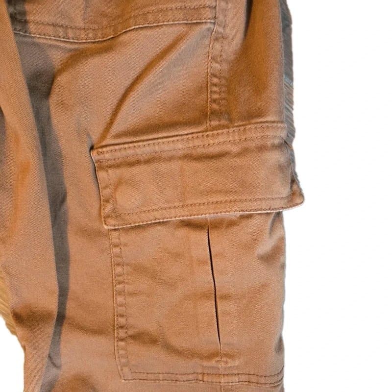 L.L. Bean Ll Bean Cargo Pants Brown Straight Leg Y2k Sz 2P Cotton Blend Womens Outdoors