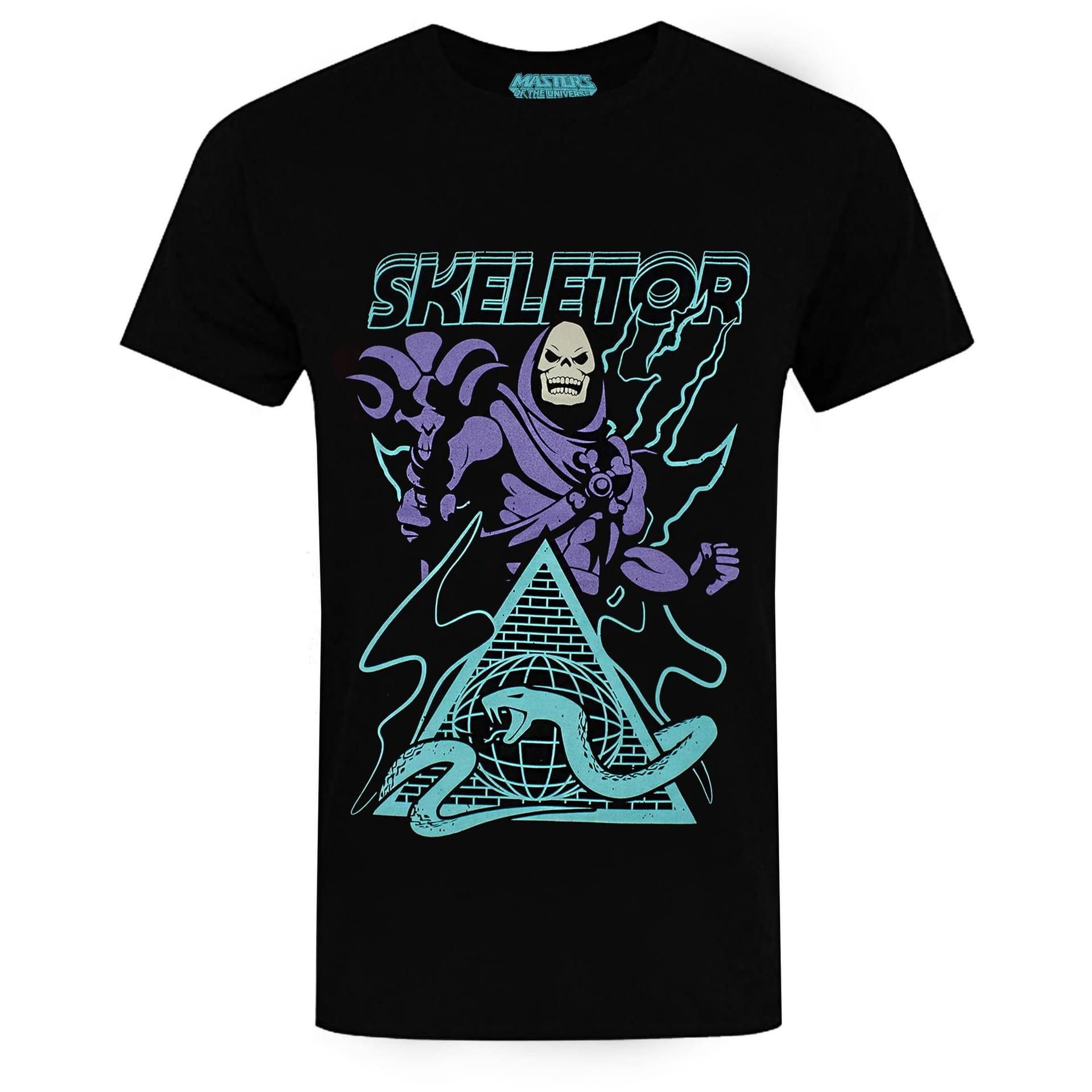 Masters Of The Universe Masters Of The Universe Men's Short Sleeved T-Shirt | Black