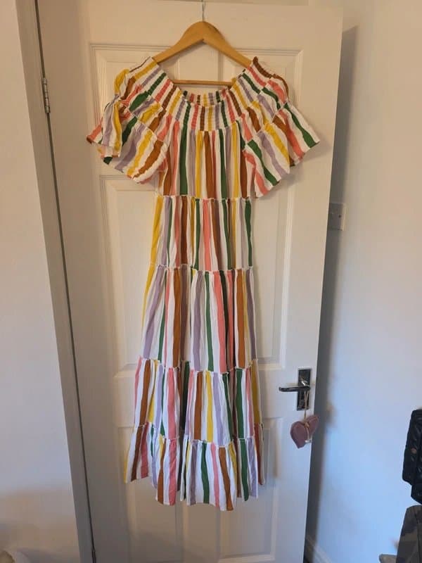 Never Fully Dressed Never fully dressed - maxi off the shoulder dress