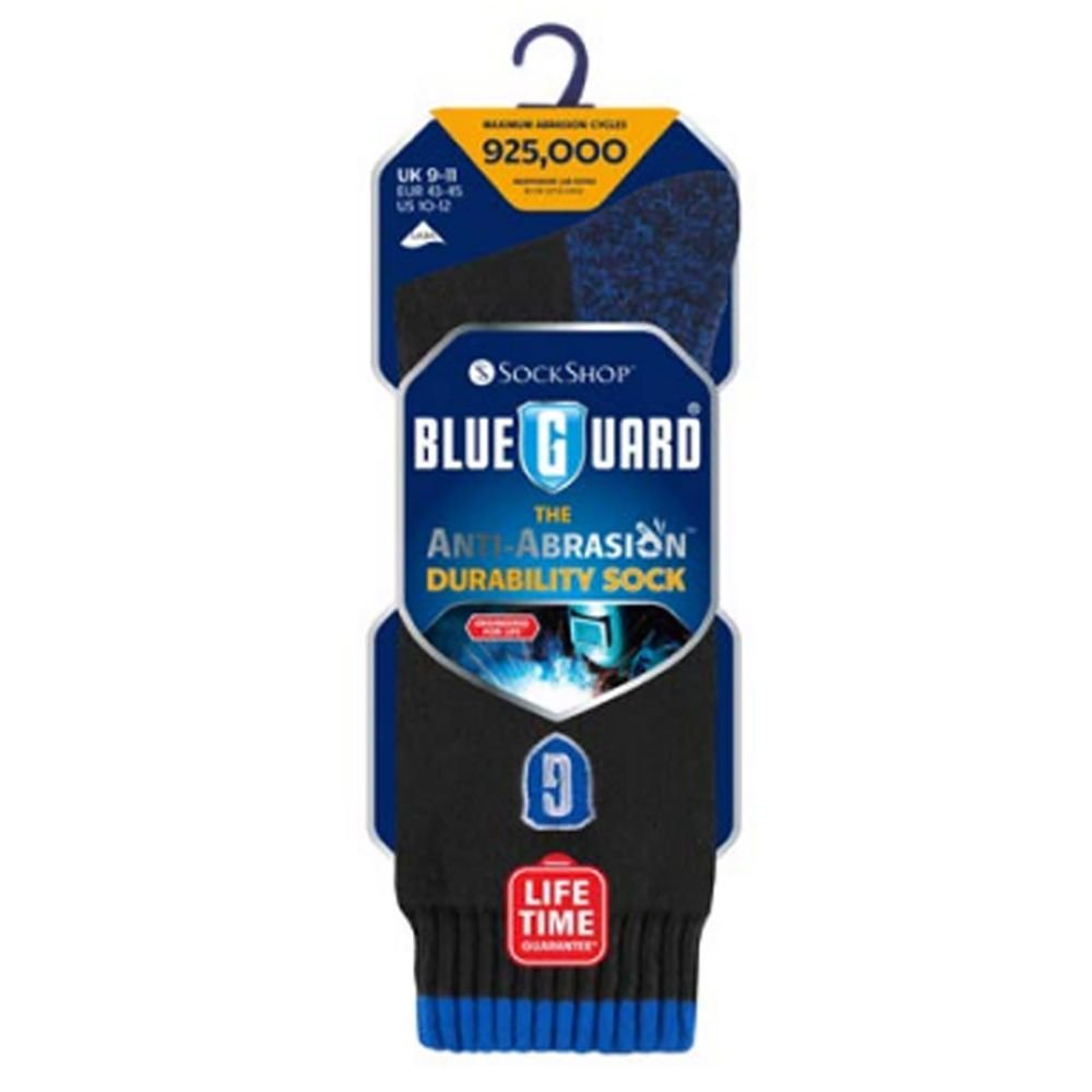 Work Force Work Force Men's Blue Guard Socks in Black - 2