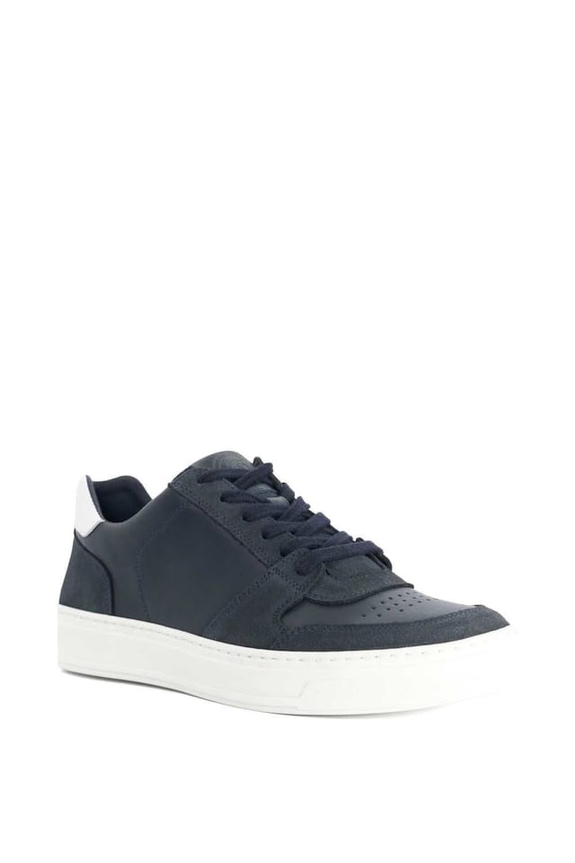 Dune London Dune London Men's 'Tawly' Leather Trainers in Blue - 2