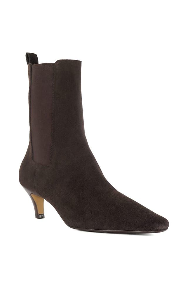 Dune London Dune London Women's 'Odele' Suede Ankle Boots in Brown - 2
