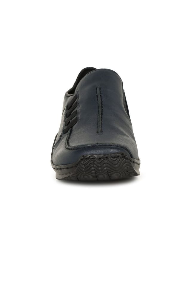 Rieker Rieker Women's 'Century' Flat Shoes in Navy - 3