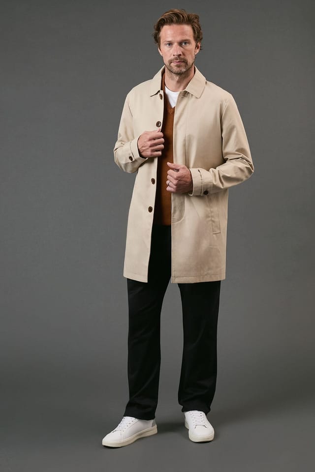 Maine Maine Men's Stone Smart Cotton Mac - 2