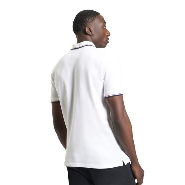 Ben Sherman Ben Sherman Men's Signature Pique Polo Shirt in White - 2