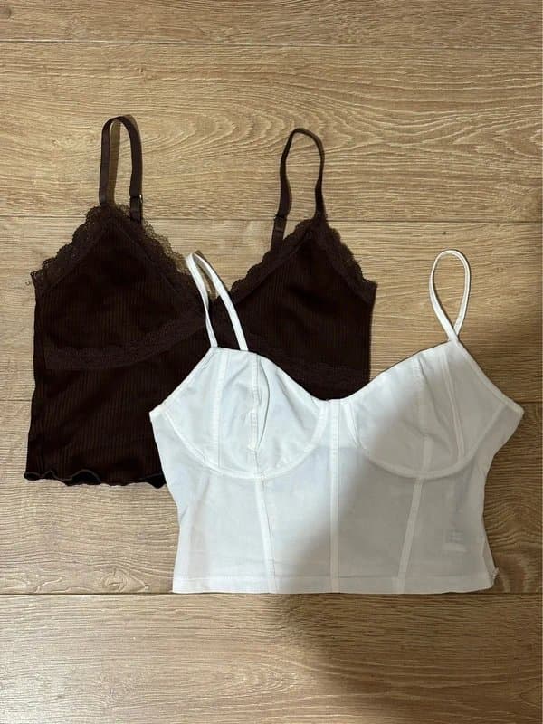 Bershka Crop top pair