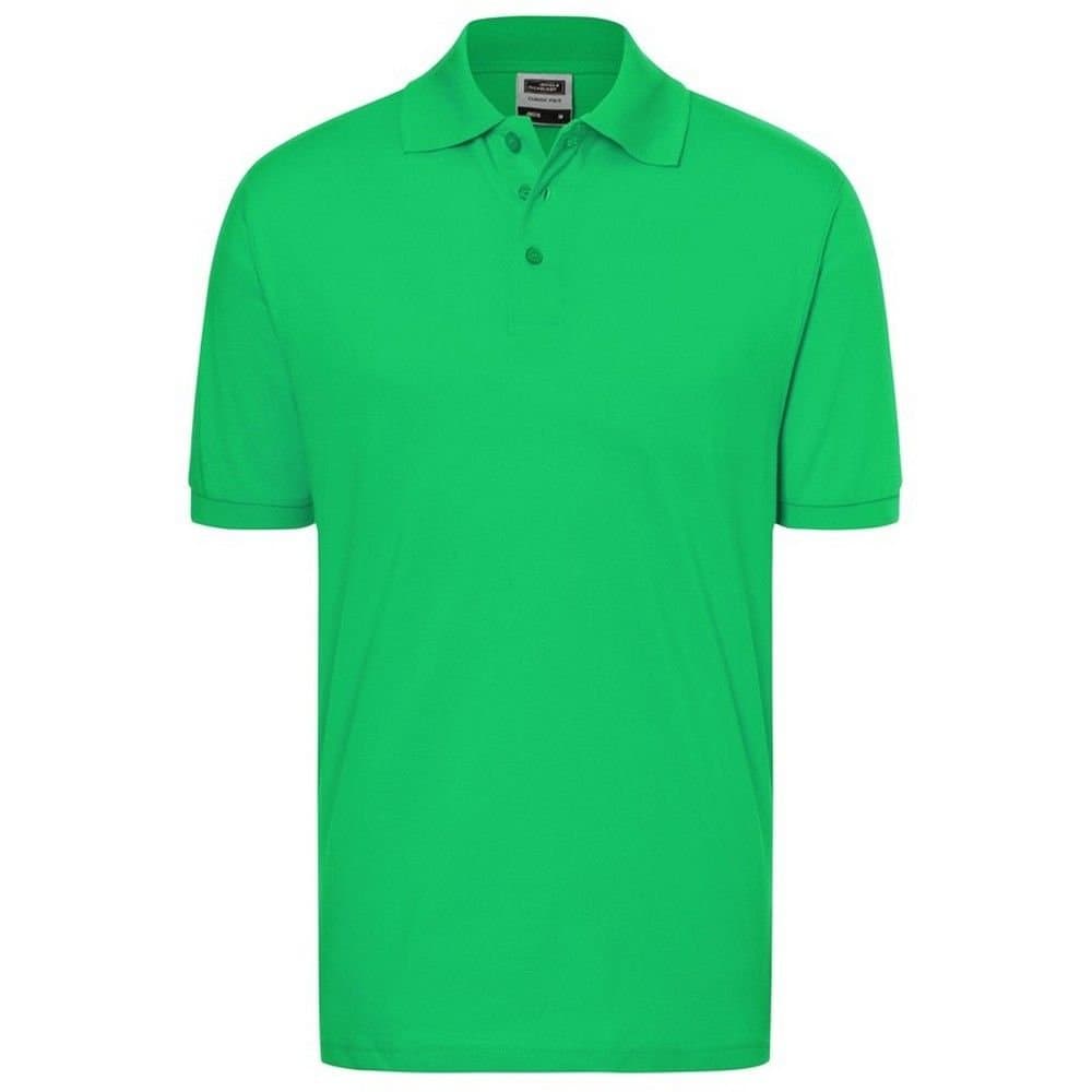 James and Nicholson James and Nicholson Men's Classic Polo Shirt in Bottle Green