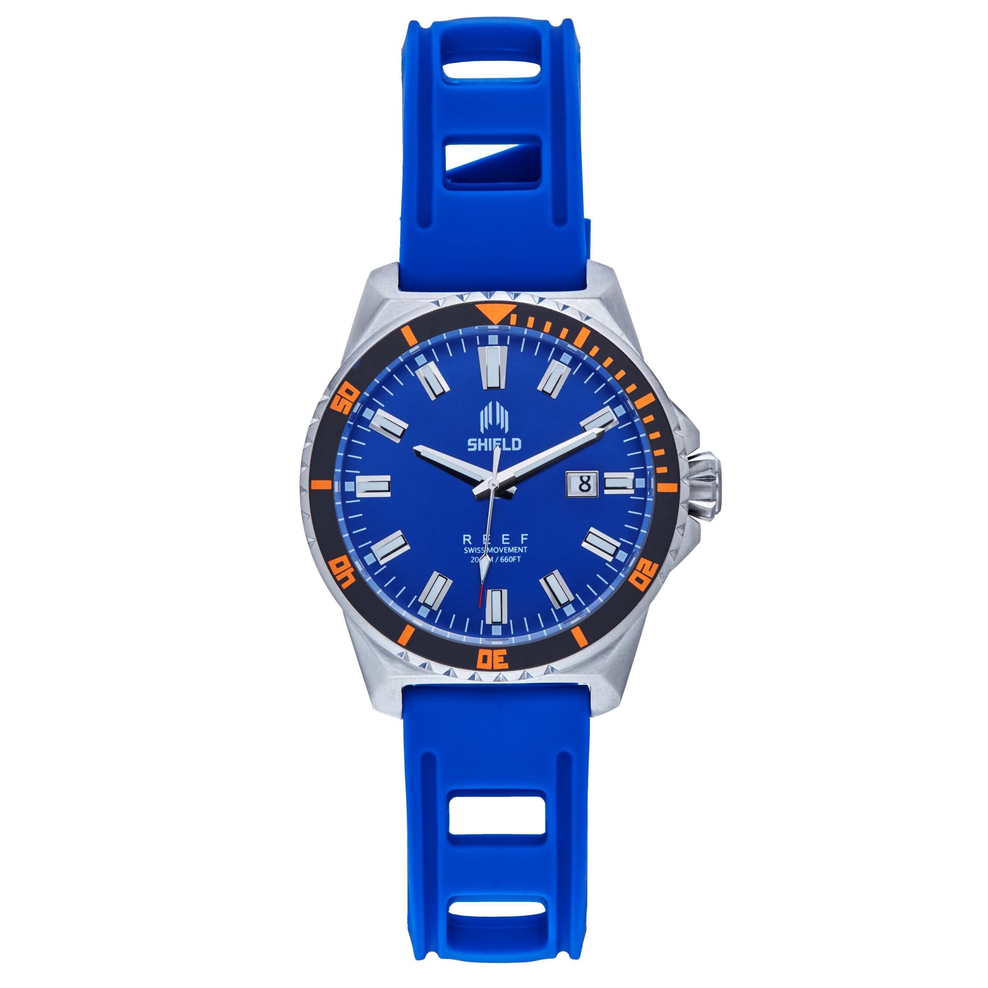 Shield Shield Men's Reef Strap Watch w/Date - Blue