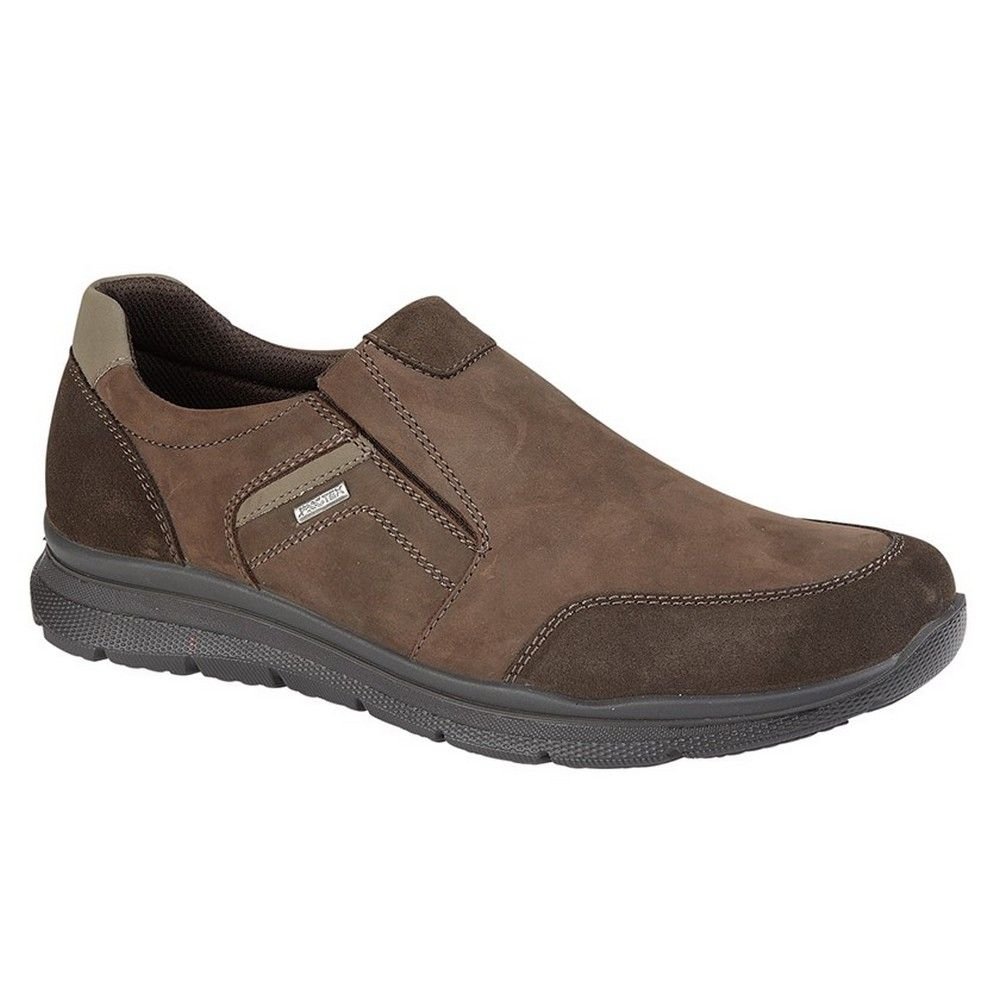 IMAC IMAC Men's Leather Casual Shoes in Brown - 2