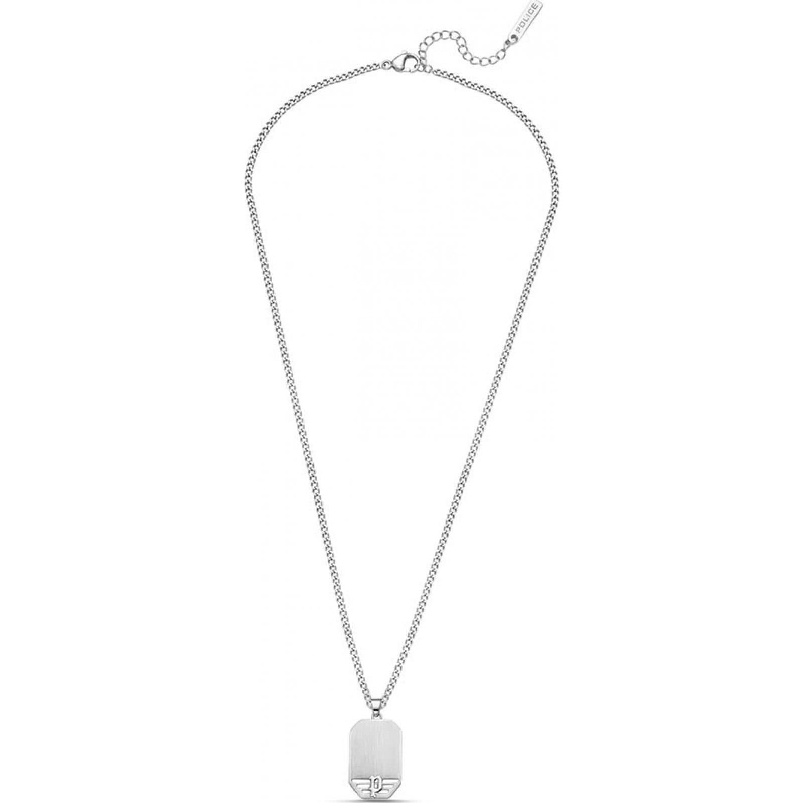 Police Police Men's PEAGN0035901 Necklace in Silver