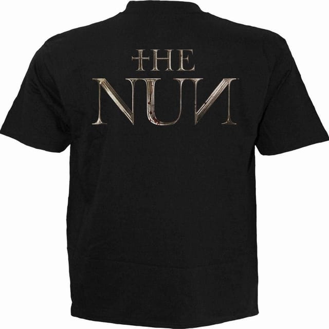 Spiral Spiral Men's THE NUN - SKULL ILLUSION - T-Shirt Black - 2