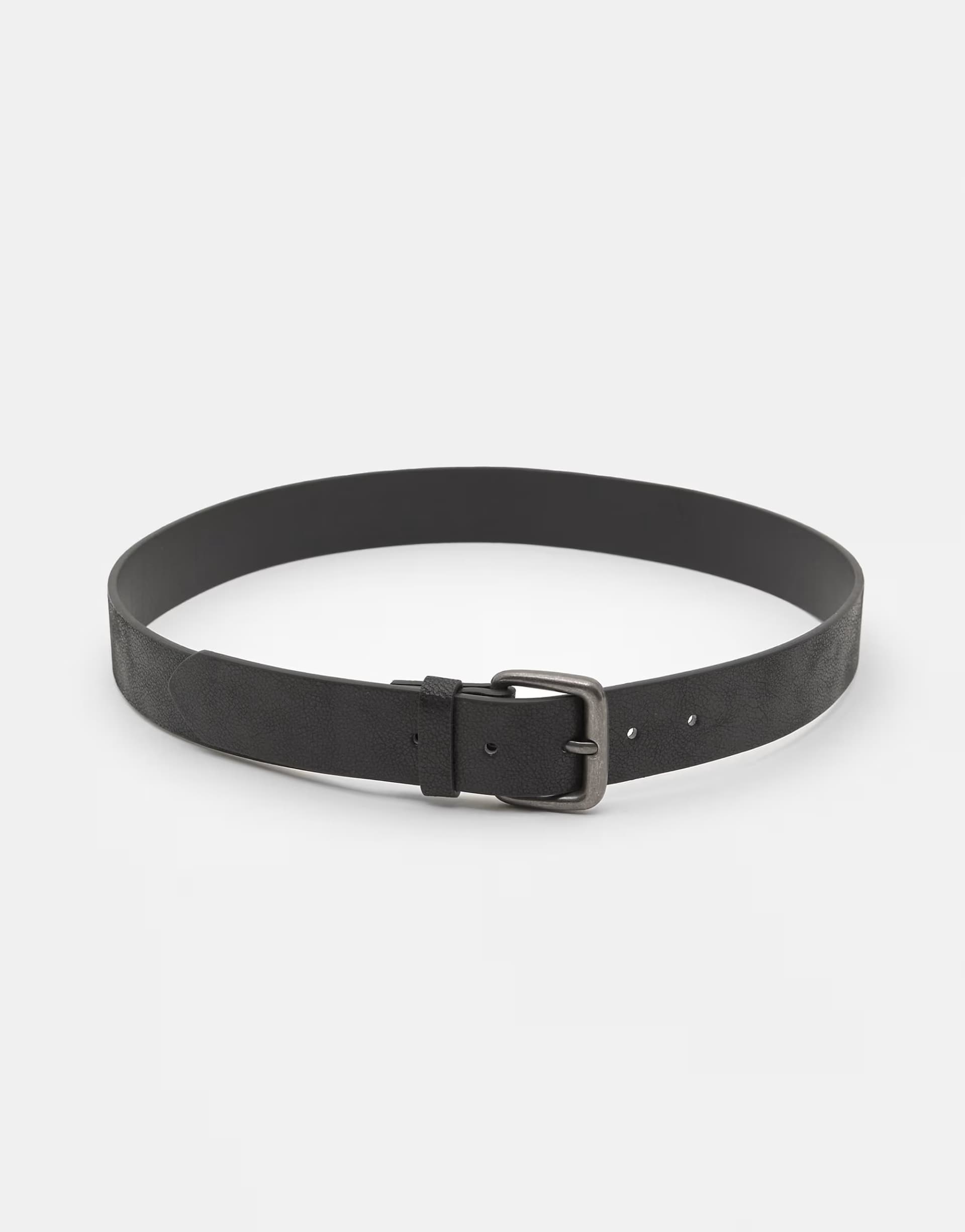ASOS ASOS Black Leather Effect Belt