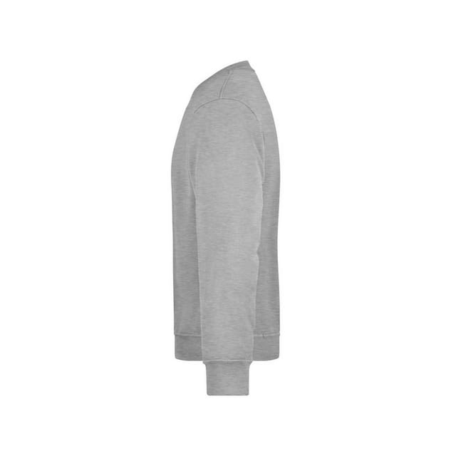 James and Nicholson James and Nicholson Men's Workwear Sweatshirt in Grey - 3