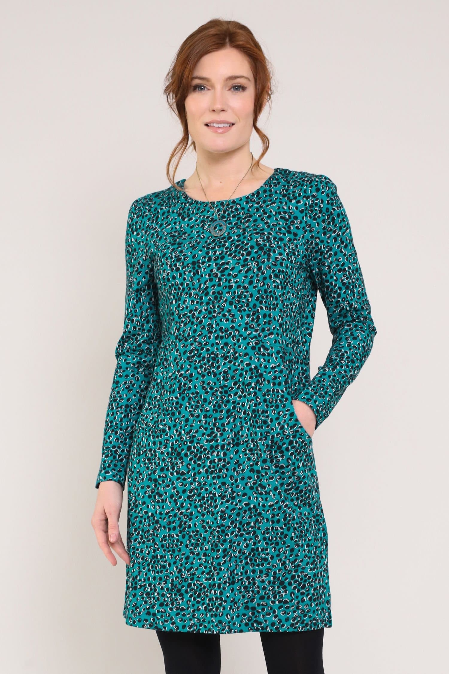 Nomads Clothing Nomads Clothing Women's Cotton Pocket Tunic Dress in Turquoise