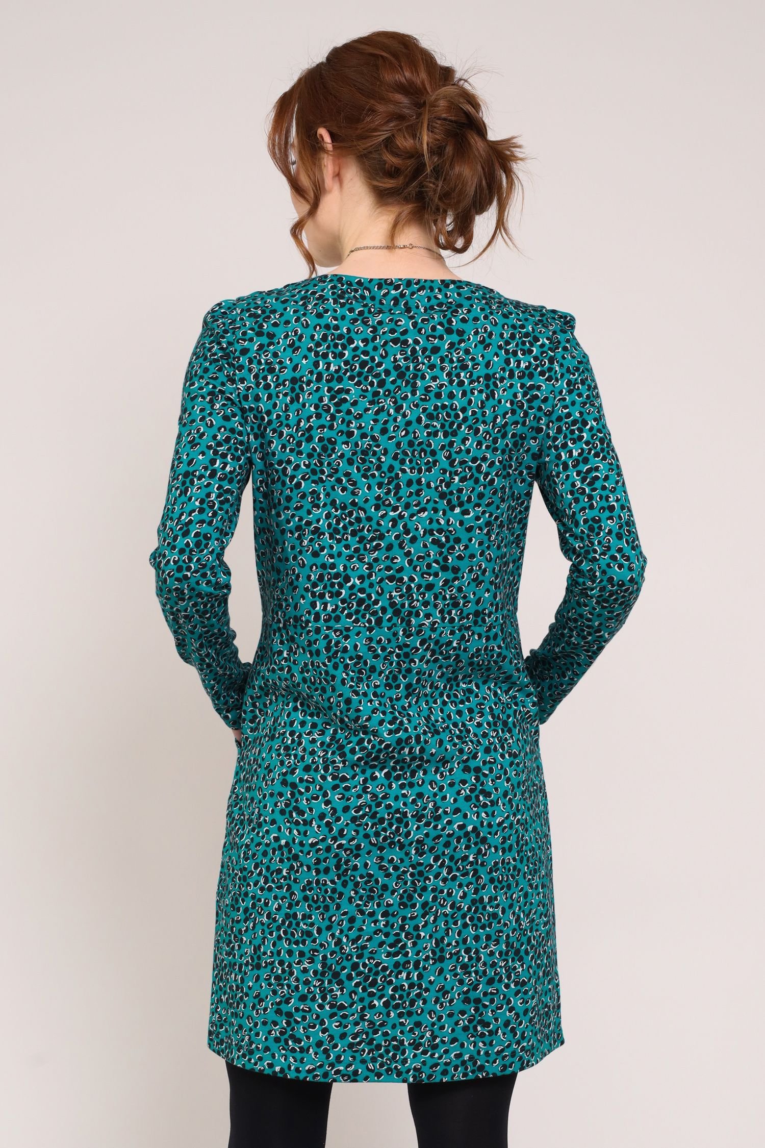 Nomads Clothing Nomads Clothing Women's Cotton Pocket Tunic Dress in Turquoise - 2