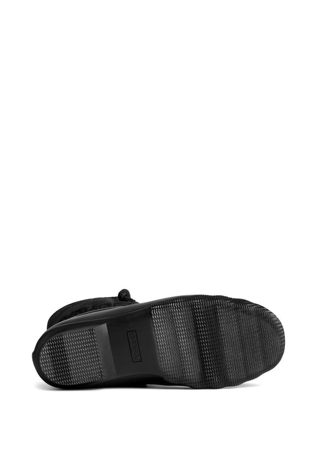 Sperry Sperry Women's Saltwater SeaCycled RPET Nylon Boot in Black - 3