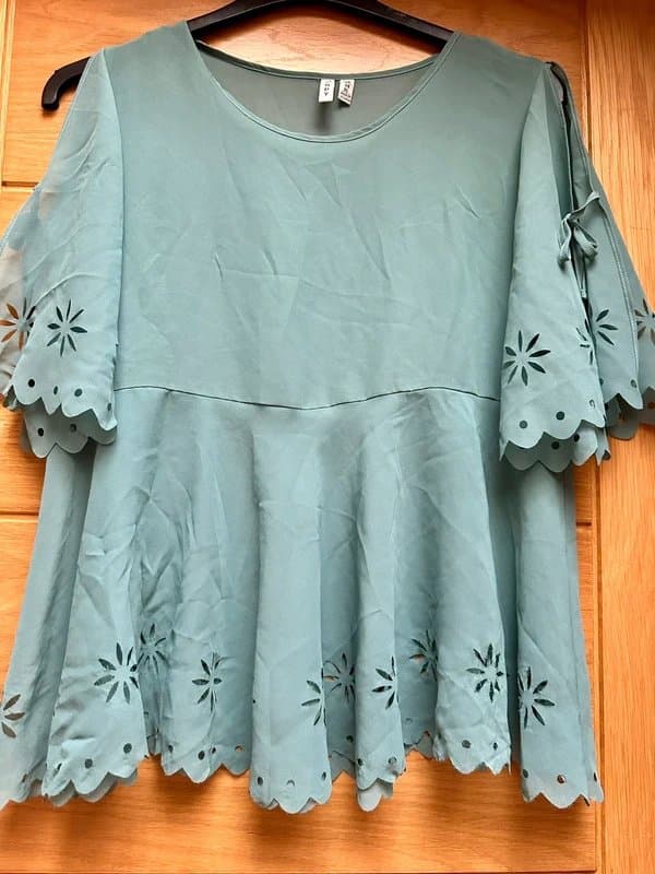 Hippie Cute summer peplum top blouse