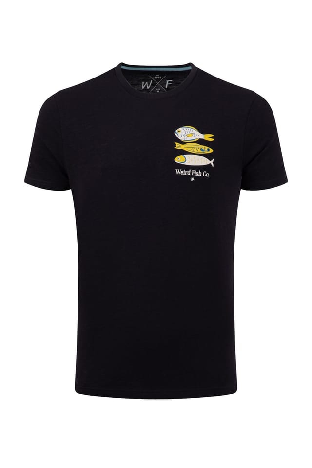Weird Fish Weird Fish Men's Food Festival Graphic T-Shirt in Midnight - 2