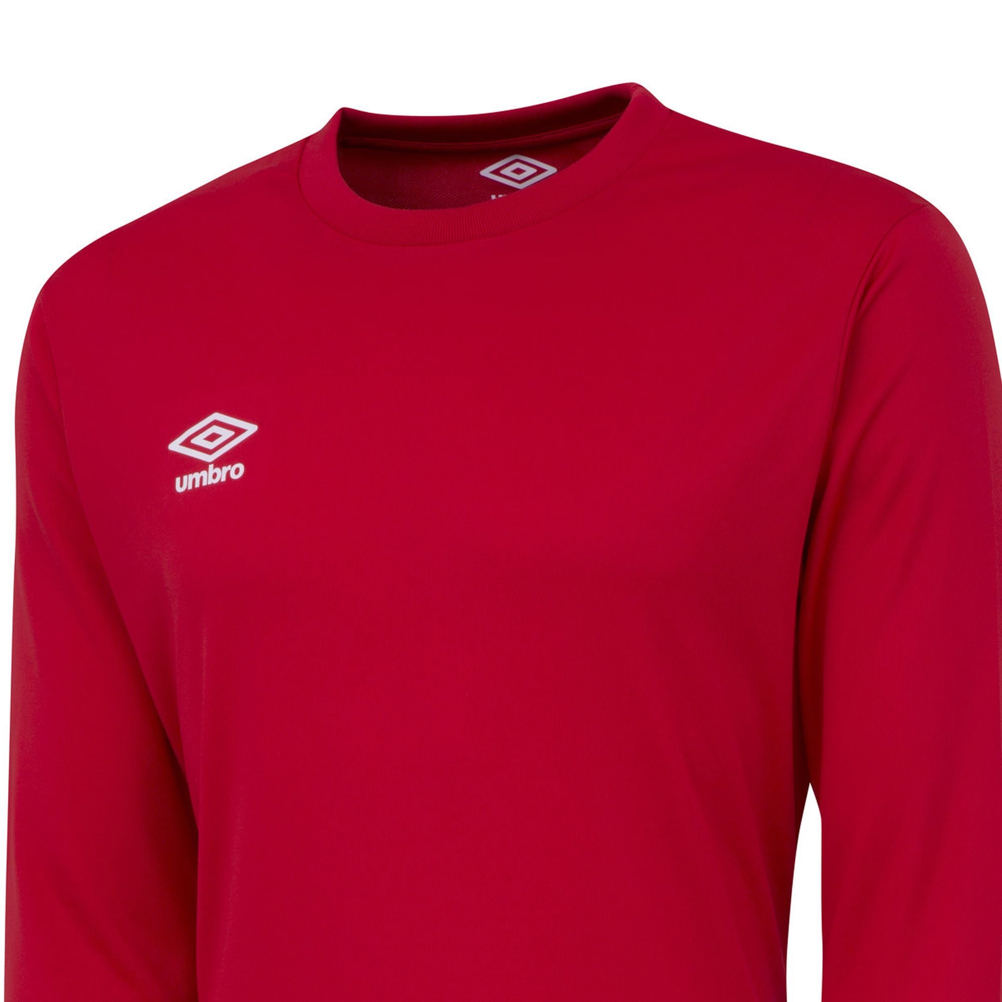 Umbro Umbro Men's Club Long-Sleeved Jersey in Scarlet - 3